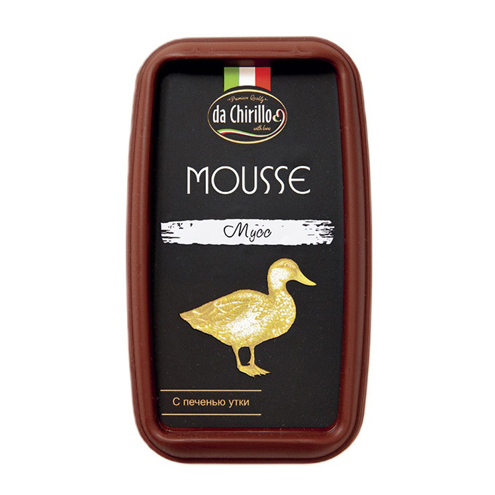 Изображение товара Pаштет Da Chirillo Mousse с Печенью Утки 175 г