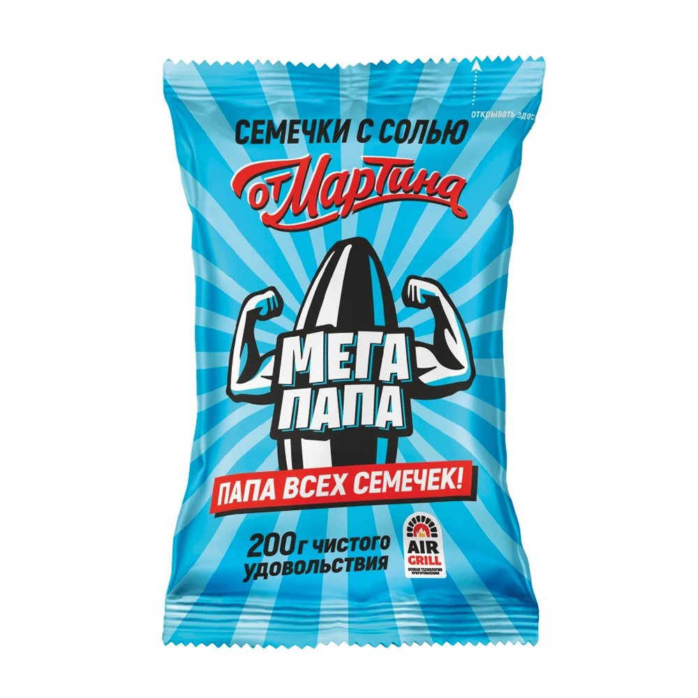 Изображение товара Семечки от Мартина Мега Папа с Солью 200г