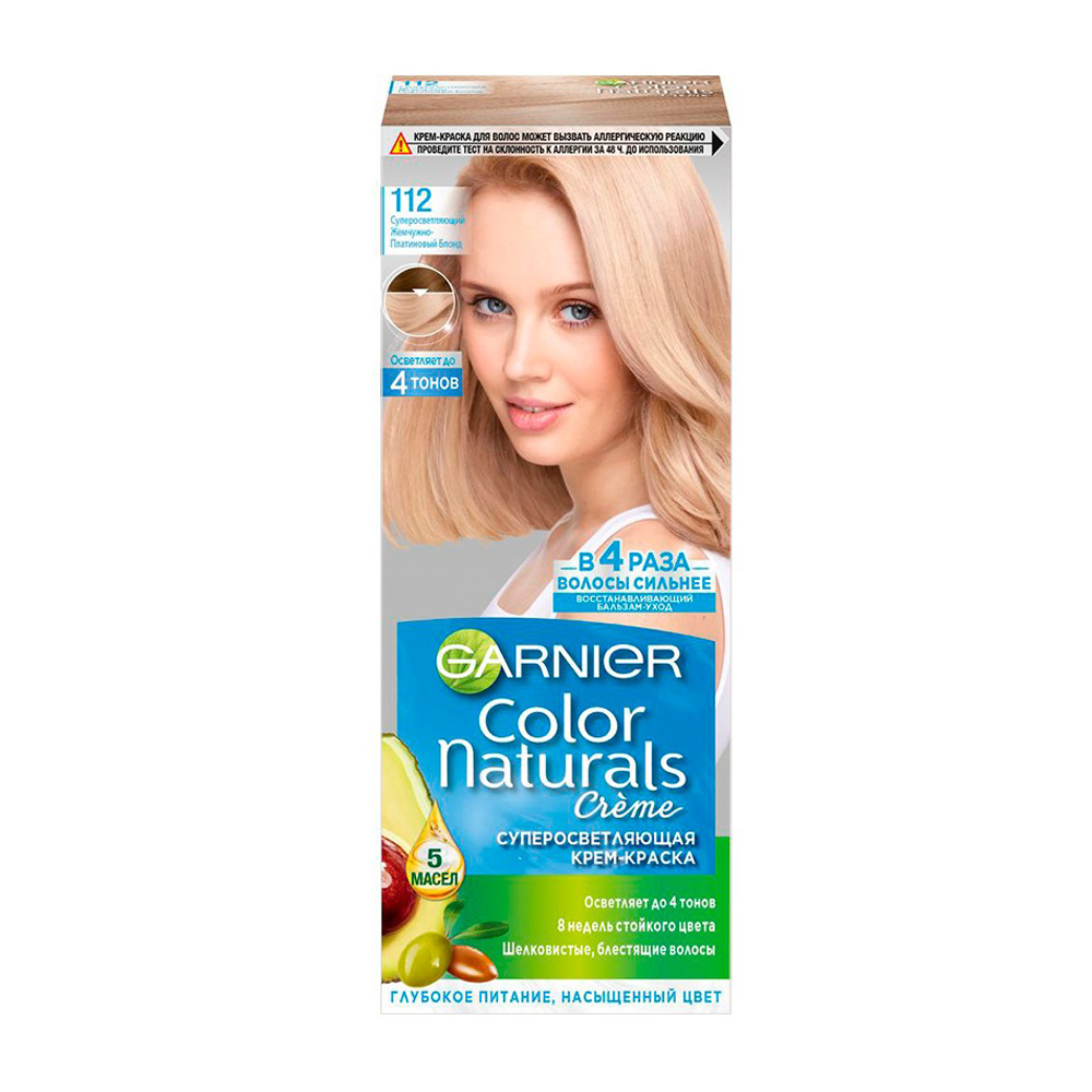 Изображение товара Краска для Волос Garnier Color Naturals 112 Платиновый 150мл