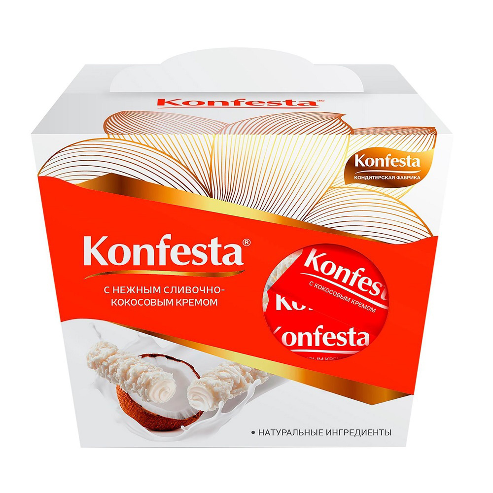Изображение товара Набор Конфет Konfesta с Кокосовой Начинкой 150г