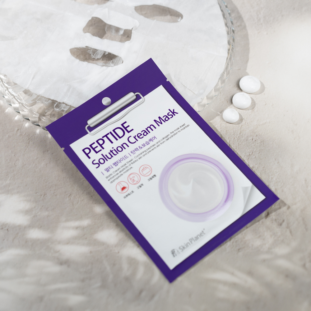 Изображение товара Маска для Лица Mijin Тканевая с Пептидами 30г