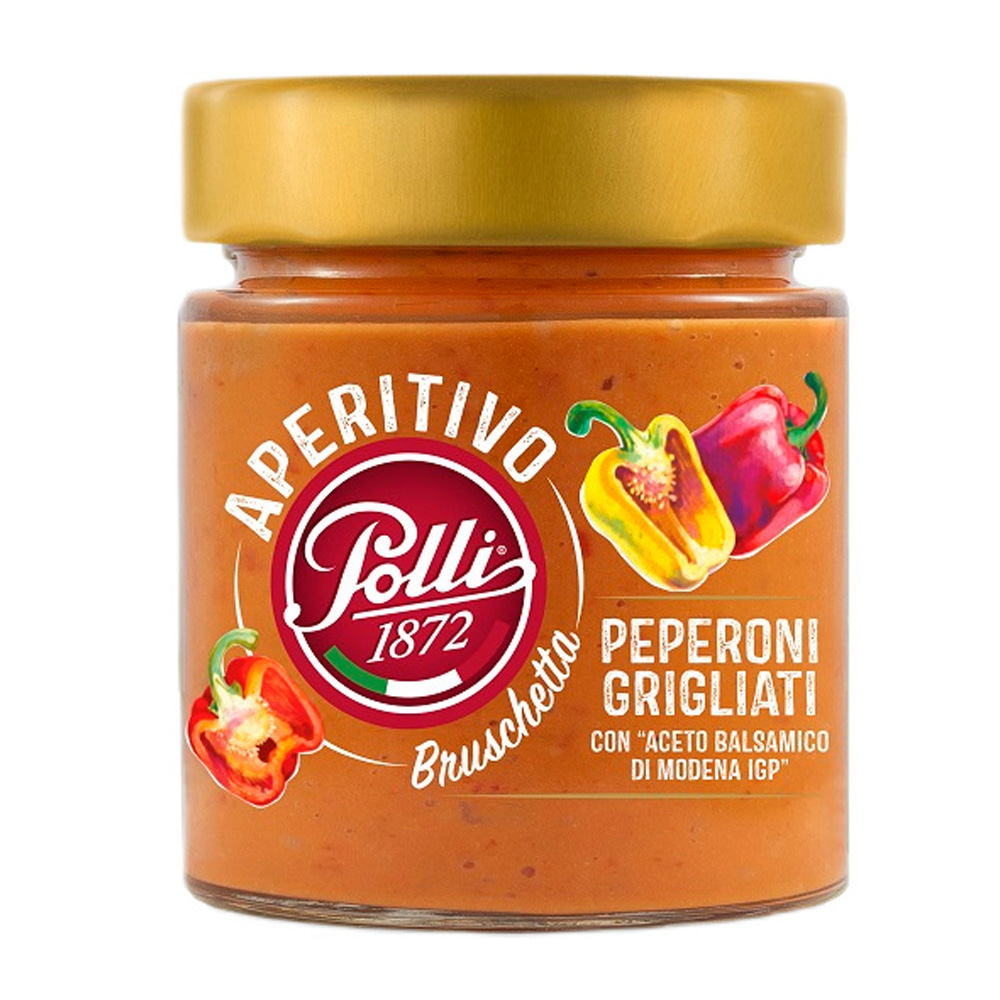 Изображение товара Брускетта Polli из Перцев 140г