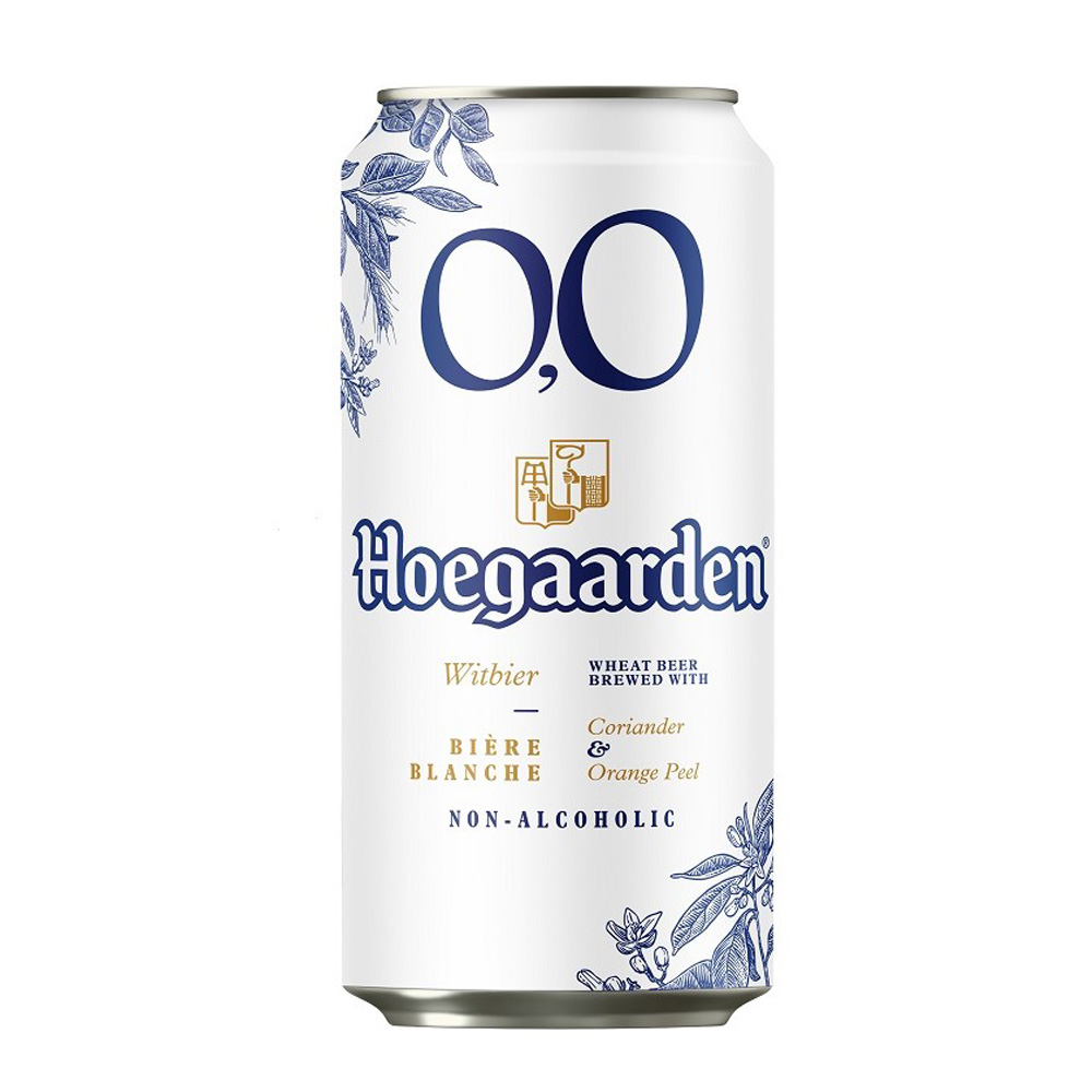 Изображение товара Пшеничное безалкогольное Hoegaarden Blanche 0,45 л нефильтрованное