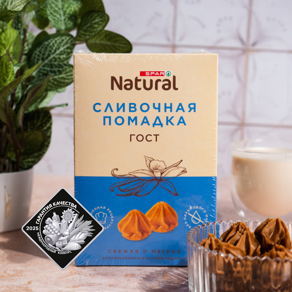 Изображение товара Помадка SPAR NATURAL Сливочная 150г