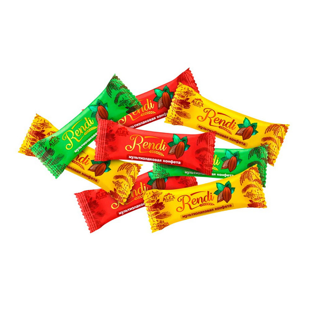 Изображение товара Rendi Fruit Mix Мультизлаковые — весовые конфеты без глазури, 365 дн