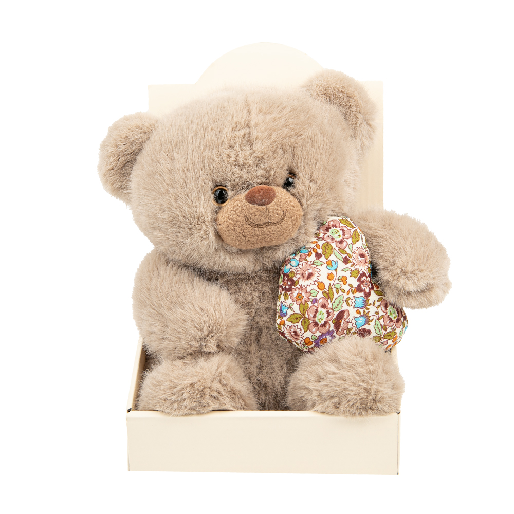 Изображение товара Мягкая игрушка Мишка-SPAR 22 см с сердечком