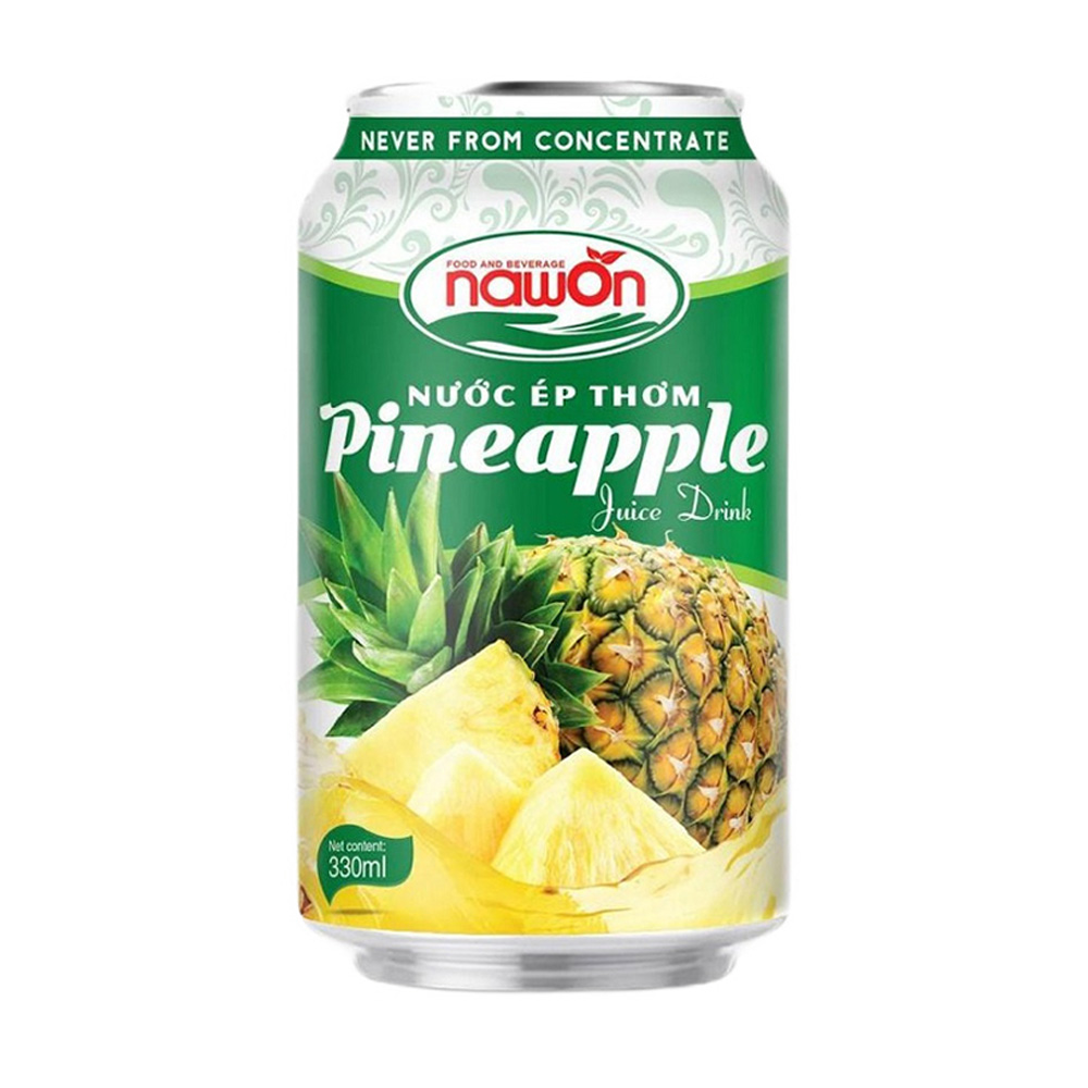 Изображение товара NAWON напиток 0,33 л с соком ананаса