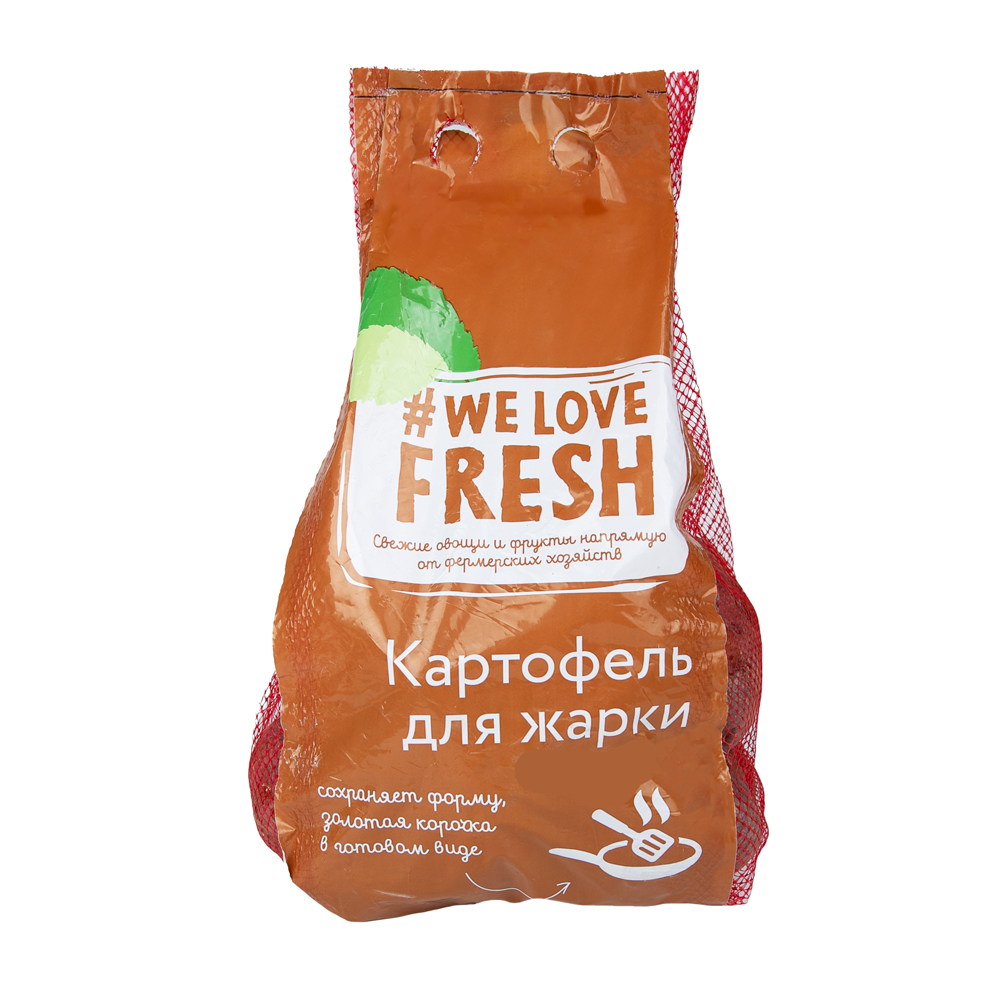 Изображение товара Картофель WE LOVE FRESH Штучный для жарки 2,5 кг — идеальная хрустящая корочка