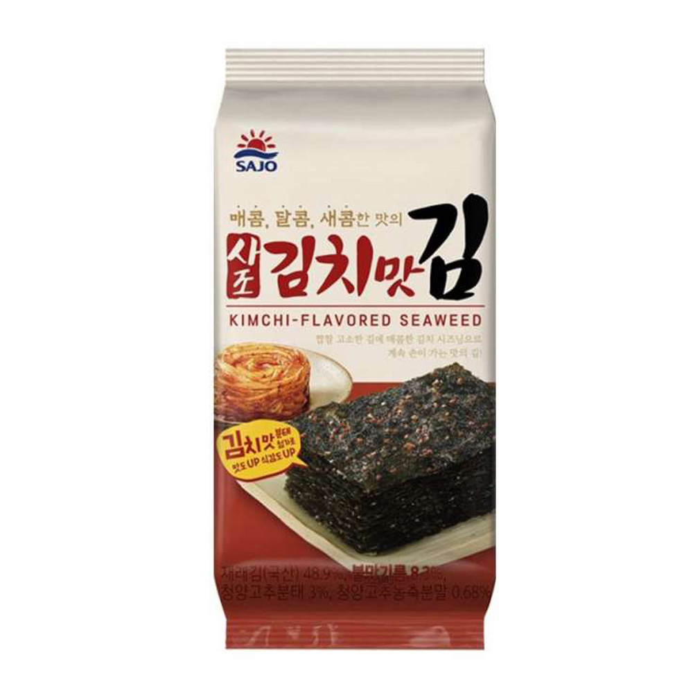 Купить чипсы нори sajo со вкусом кимчи 4г с доставкой на дом в магазине ...