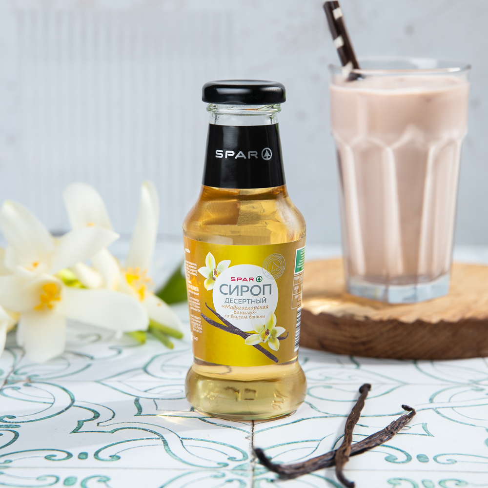 Изображение товара Сироп SPAR Мадагаскарская Ваниль 250мл