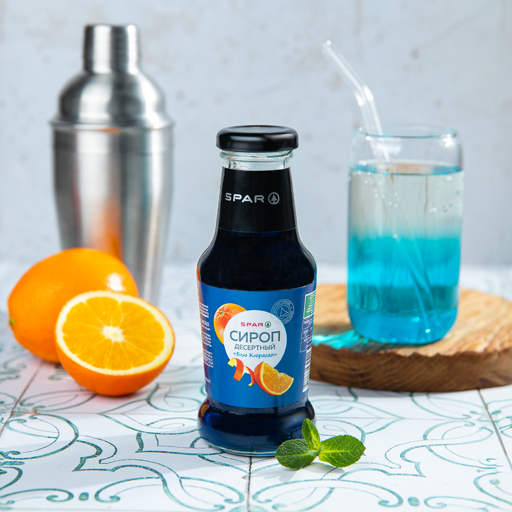 Изображение товара Сироп SPAR Блю Кюрасао 250мл