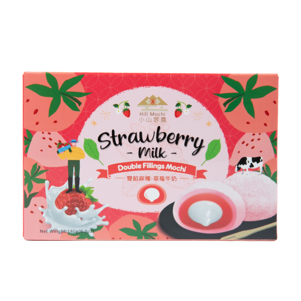 Изображение товара Десерт Моти Bamboo House Клубника и Молоко 180г