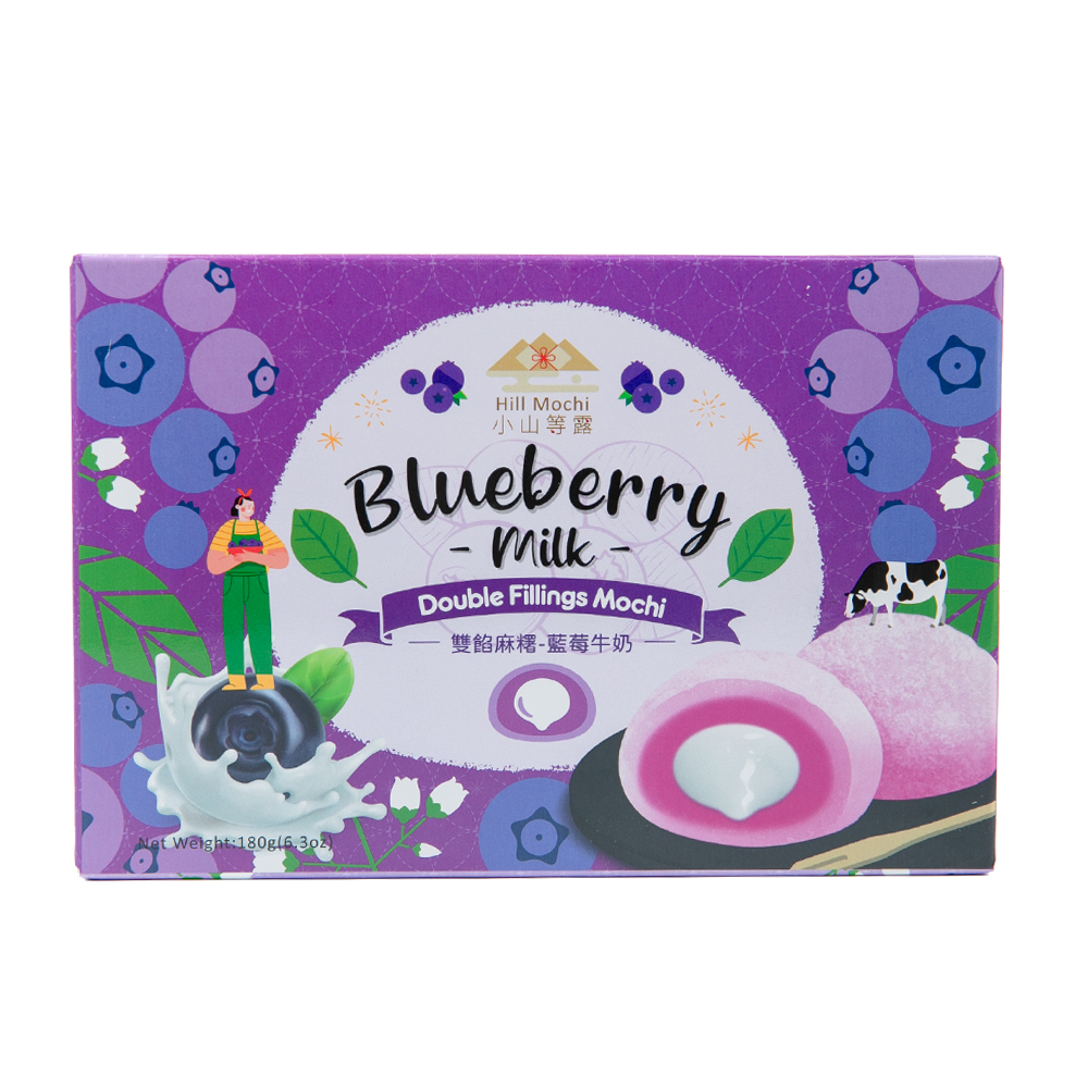 Изображение товара Десерт Моти Bamboo House Голубика и Молоко 180г