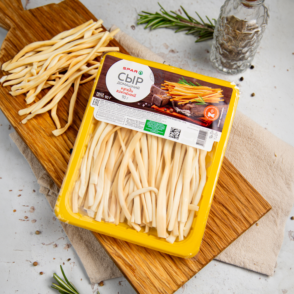 Изображение товара SPAR Домашний Пряди Копченый 35% 90 г