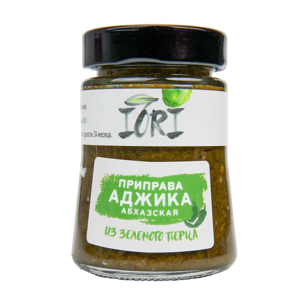 Изображение товара Приправа Iori Аджика Абхазская из Зеленого Перца 120г