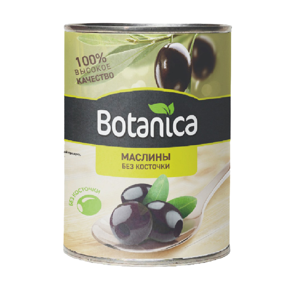 Изображение товара Маслины Botanica без косточки 280 г - вкусная закуска и ингредиент