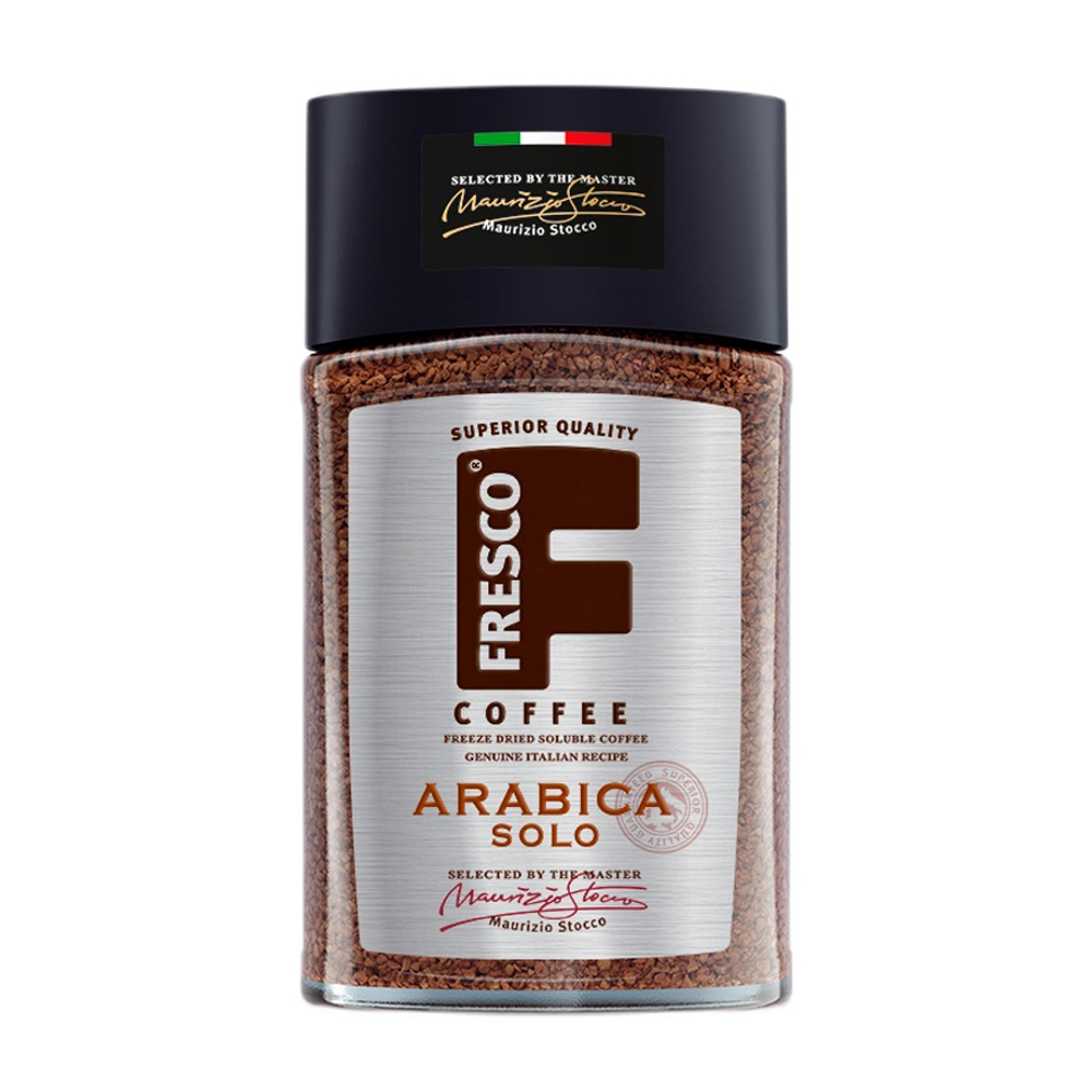 Изображение товара Кофе Растворимый Fresco Arabica Solo 190г Стекло