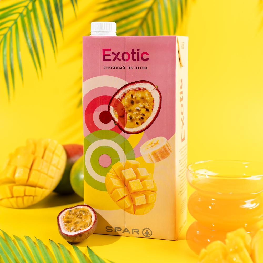 Изображение товара SPAR Экзотик нектар из смеси фруктов 2 л