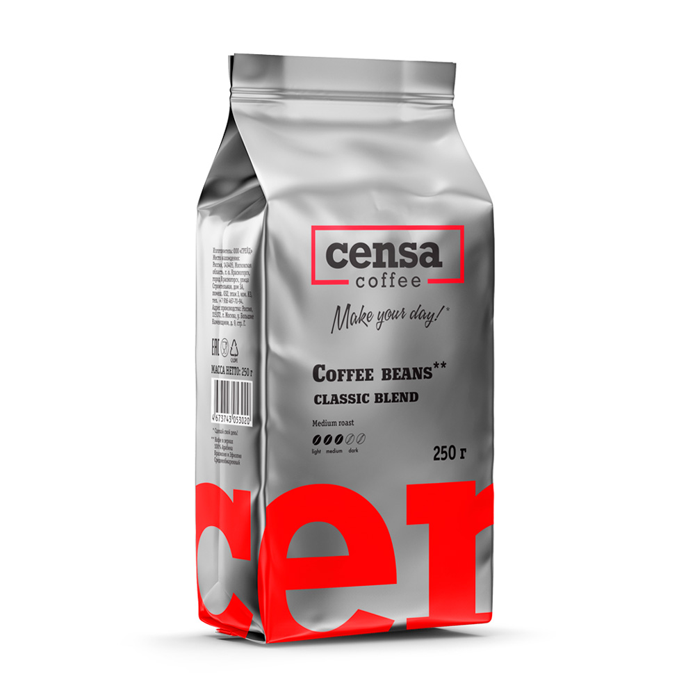 Изображение товара Кофе в Зернах Censa Classic Blend 250г