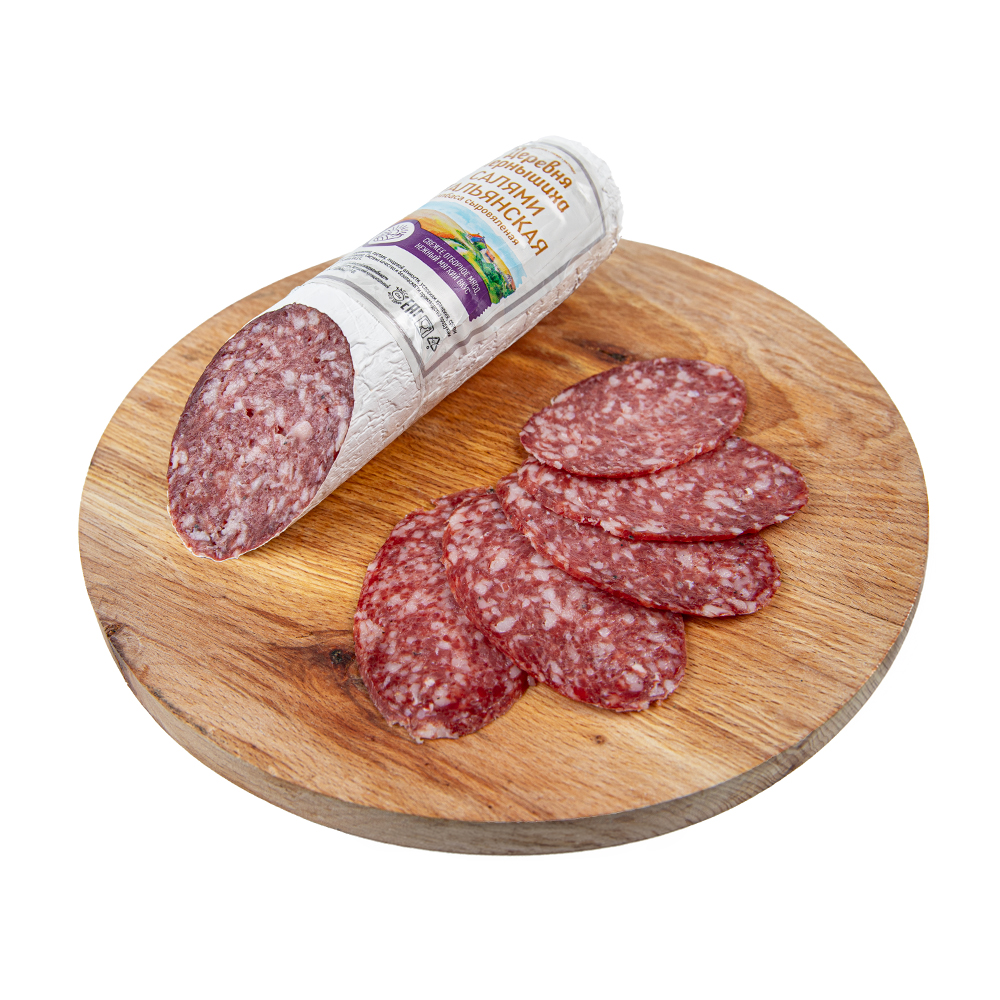 Изображение товара Колбаса Сыровяленая Салями Итальянская Деревня Чернышиха