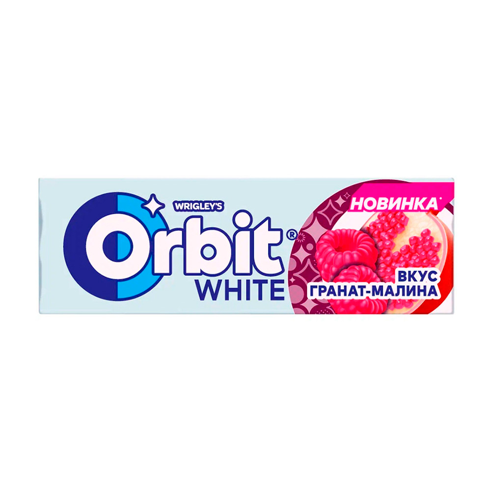 Изображение товара Жевательная Резинка Orbit Гранат Малина 13,6г