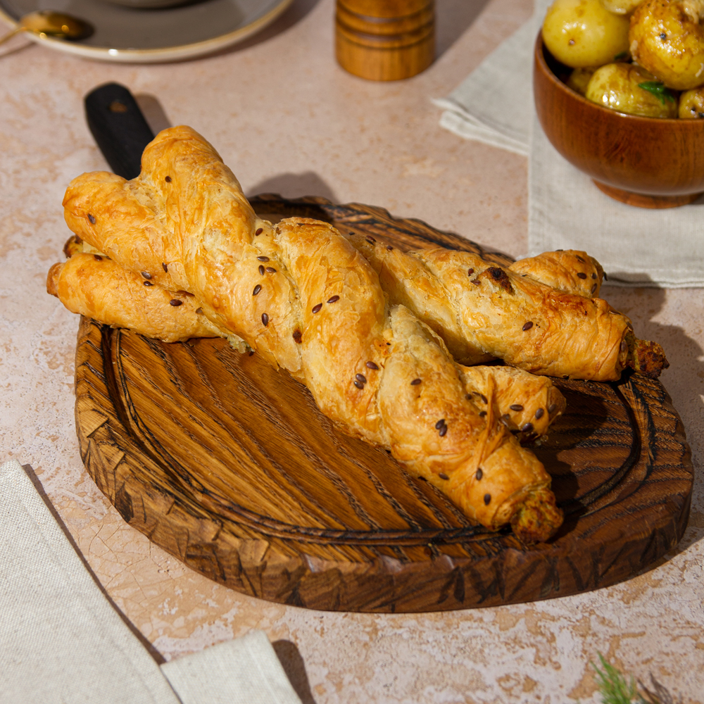 Изображение товара Косичка Греческая с курицей и картофелем 130г