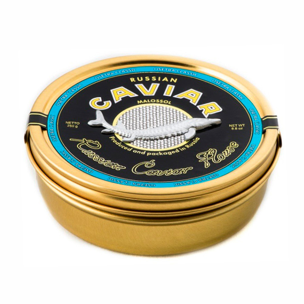 Изображение товара Икра осетра зернистая Классик 125г ж/б