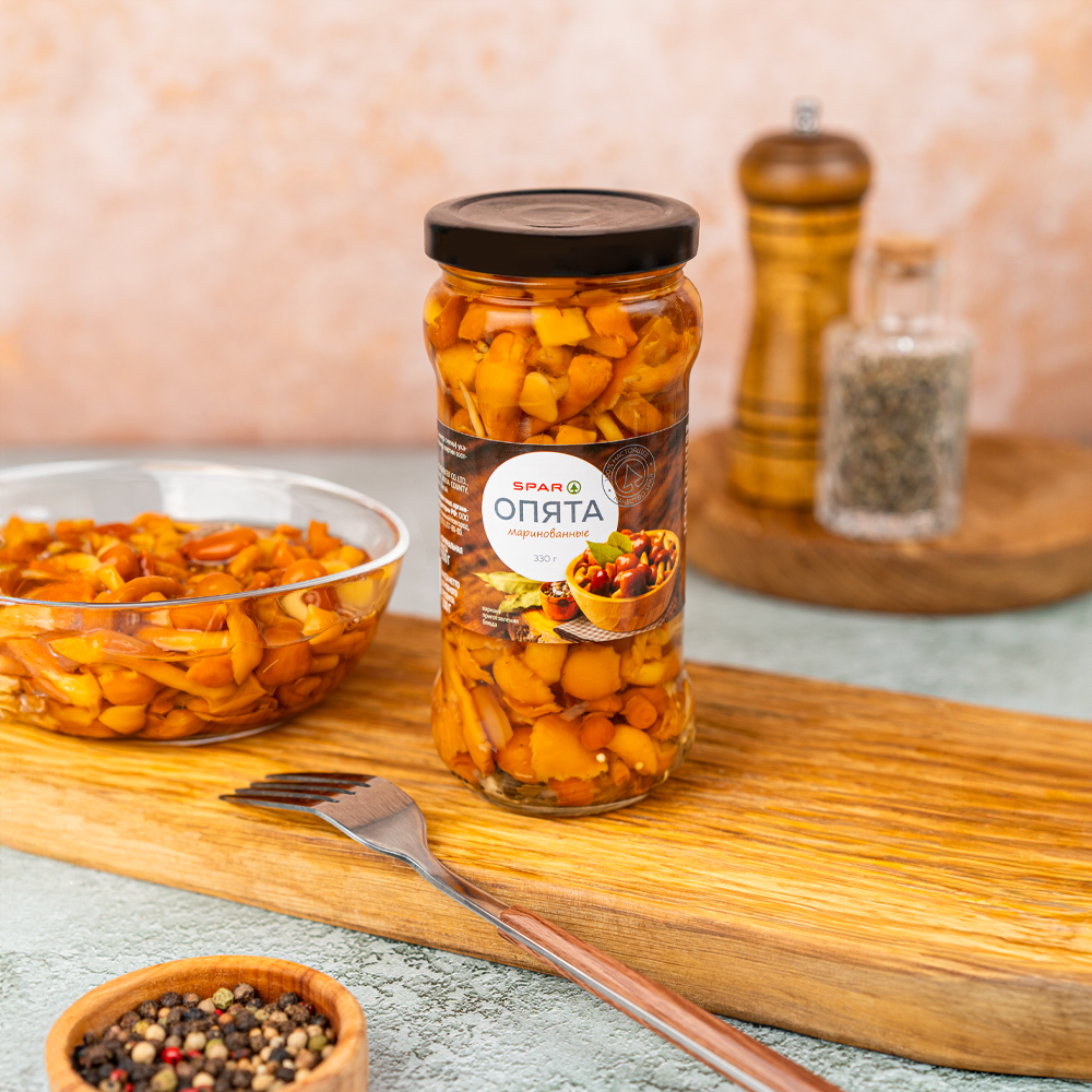 Изображение товара Опята SPAR Маринованные 330г