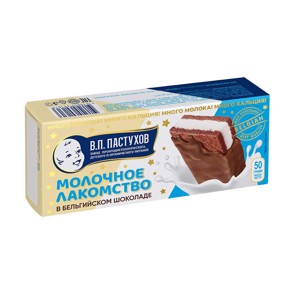 Изображение товара Десерт Молочное Лакомство в Бельгийском Шоколаде 50г