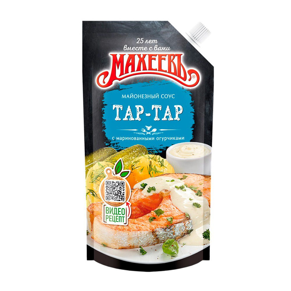 Изображение товара Тар-тар Майонезный MAХЕЕВЪ, 200 г, тар-тар, дой-пак