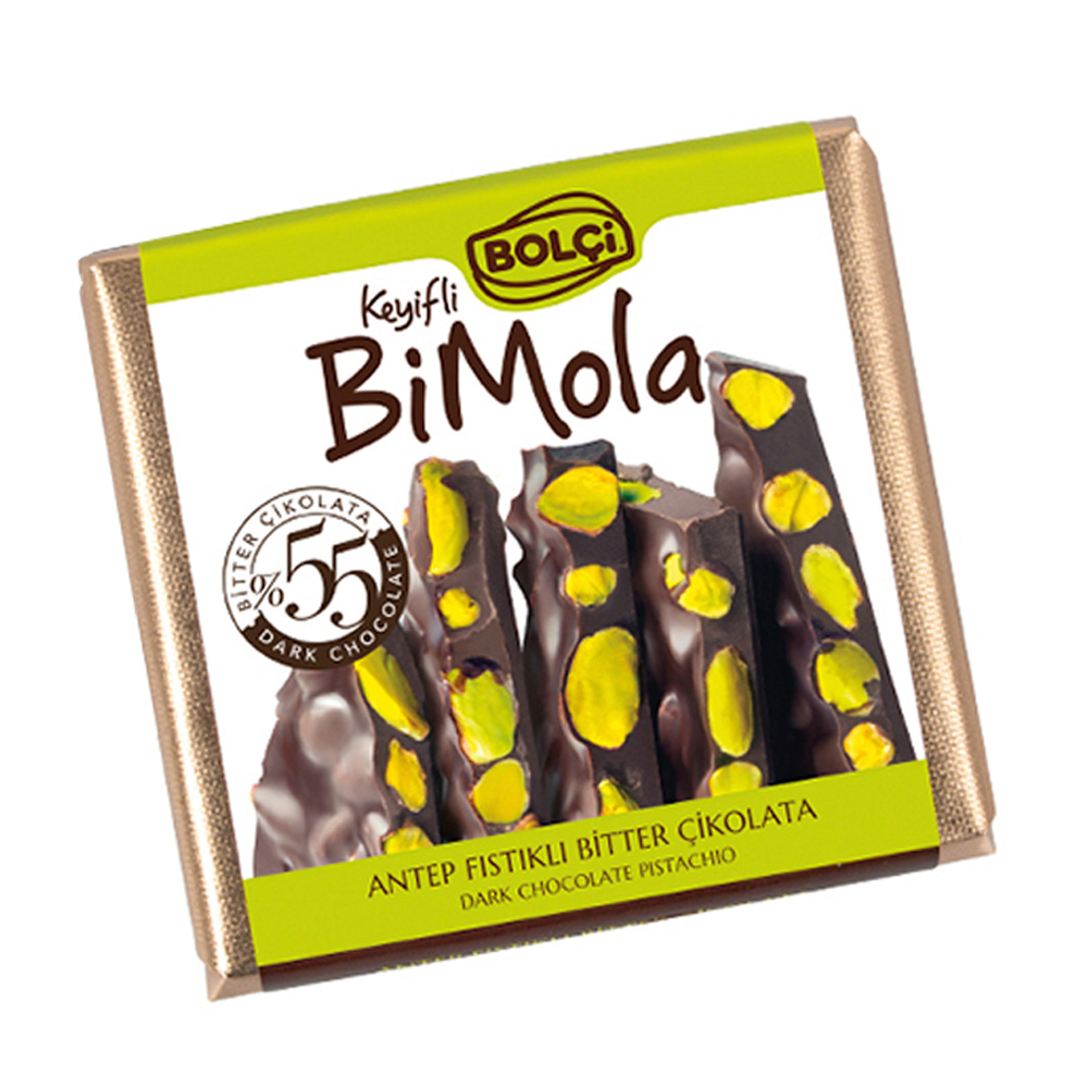 Изображение товара Шоколад Bolci Темный с Фисташкой 70 г