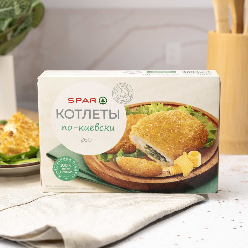 Изображение товара Котлеты SPAR по-Киевски 260г