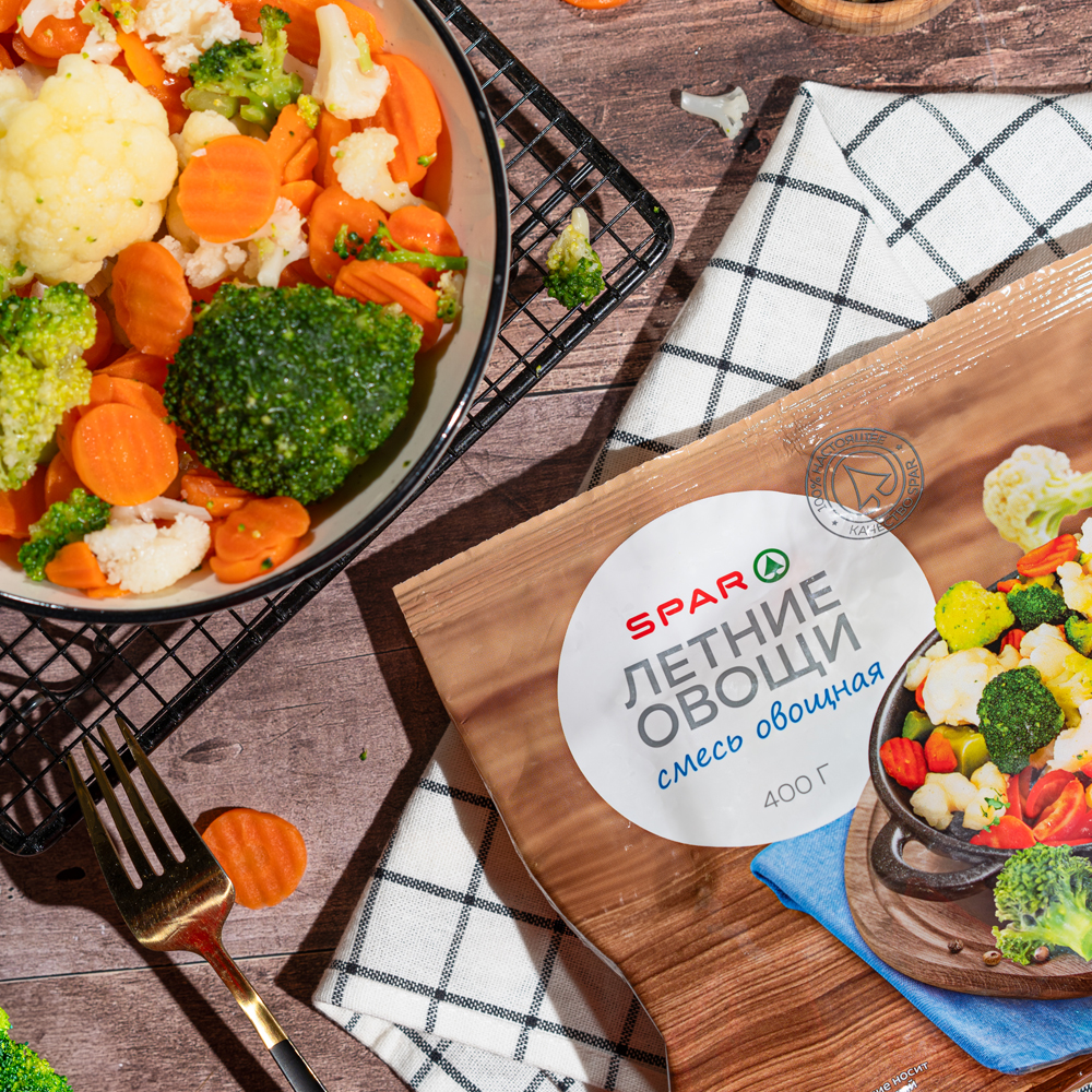 Изображение товара Смесь Овощная SPAR Летние Овощи 400г