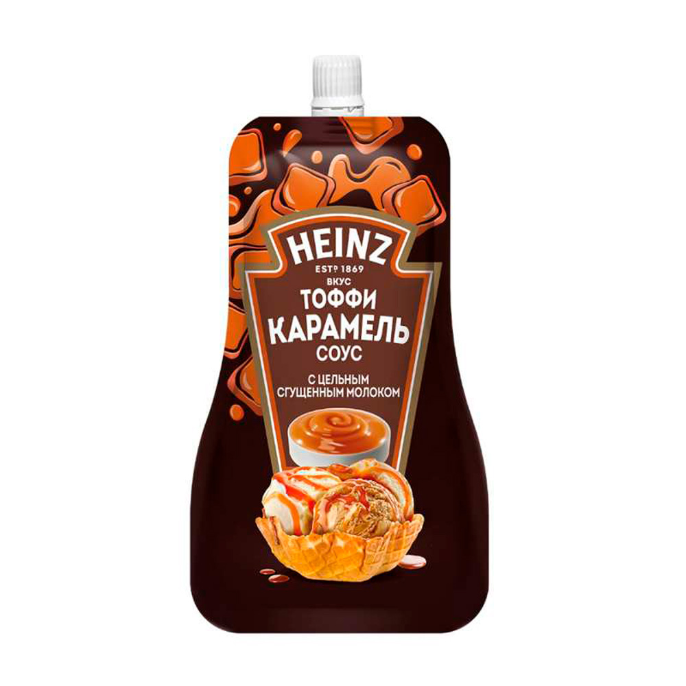 Изображение товара Соус Десертный Heinz Тоффи Карамель 200г дой-пак