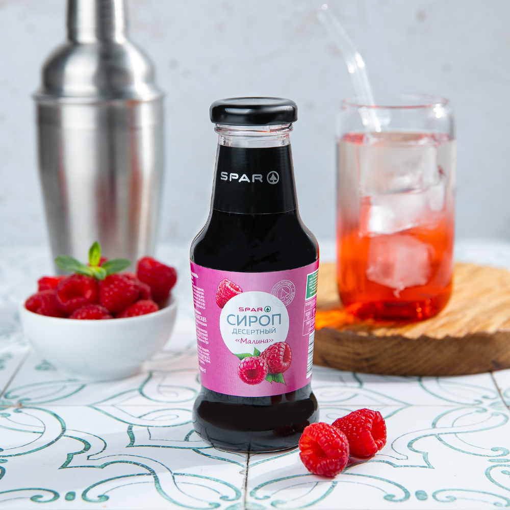Изображение товара Сироп SPAR Малина 250мл