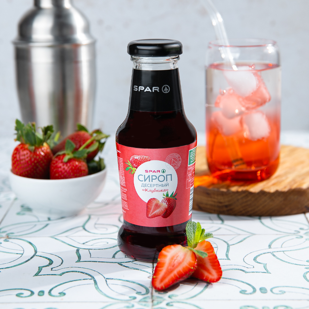Изображение товара Сироп SPAR Клубника 250мл