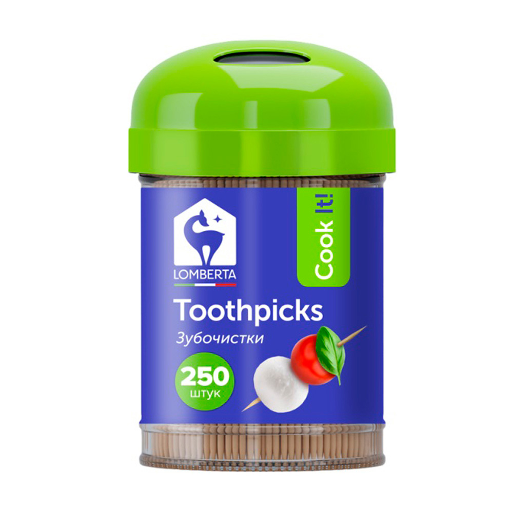 Изображение товара Зубочистки Lomberta Деревянные 250шт