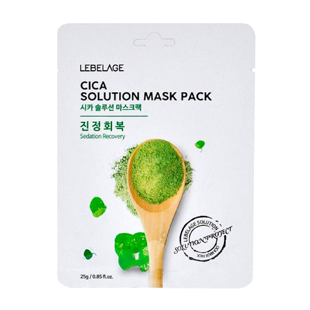 Изображение товара LEBELAGE Маска тканевая с центеллой азиатской 25 г