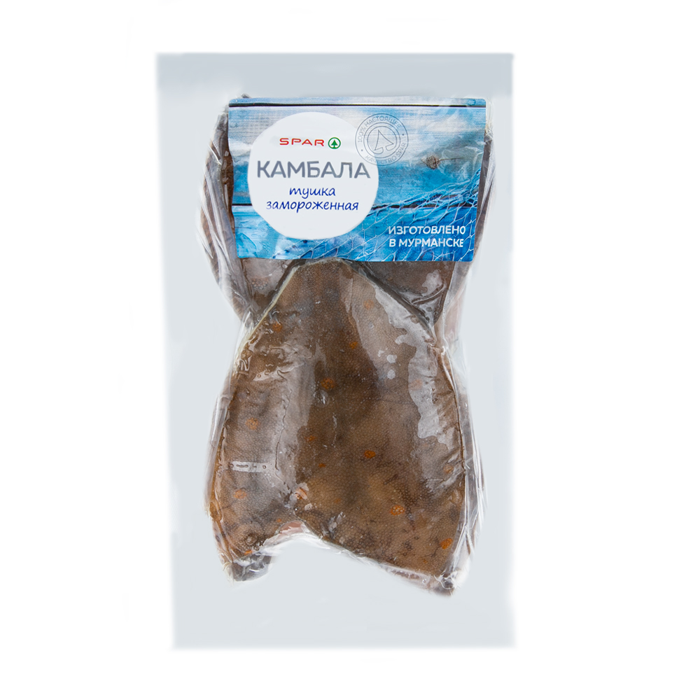 Изображение товара Камбала SPAR Тушка Замороженная 600г