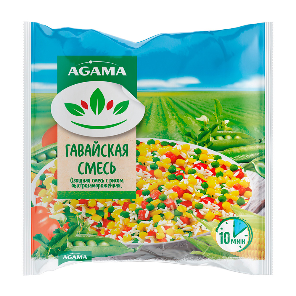 Изображение товара Смесь Овощная Agama Гавайская Замороженная 400г