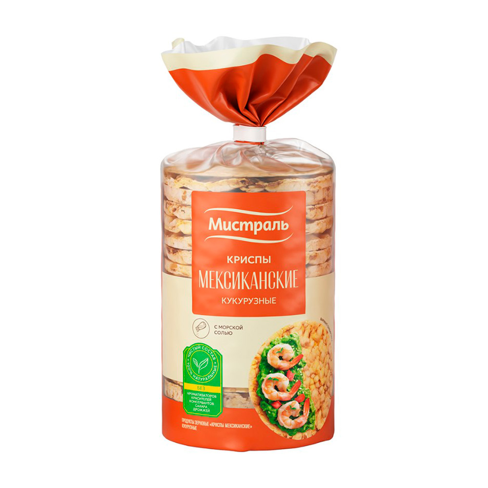 Изображение товара Криспы Мистраль Мексиканские Кукурузные 145г