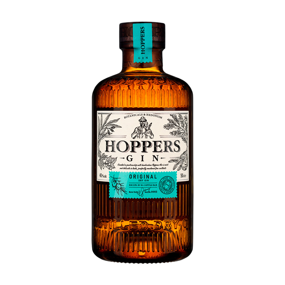 Изображение товара Джин Хопперс Драй 40% 0,5л