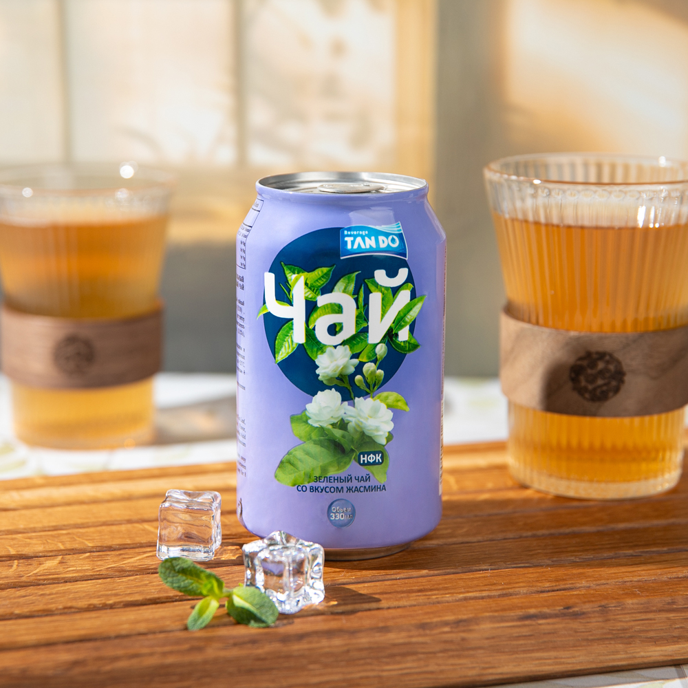 Изображение товара Чай Холодный Tan Do Зеленый Жасмин 330мл