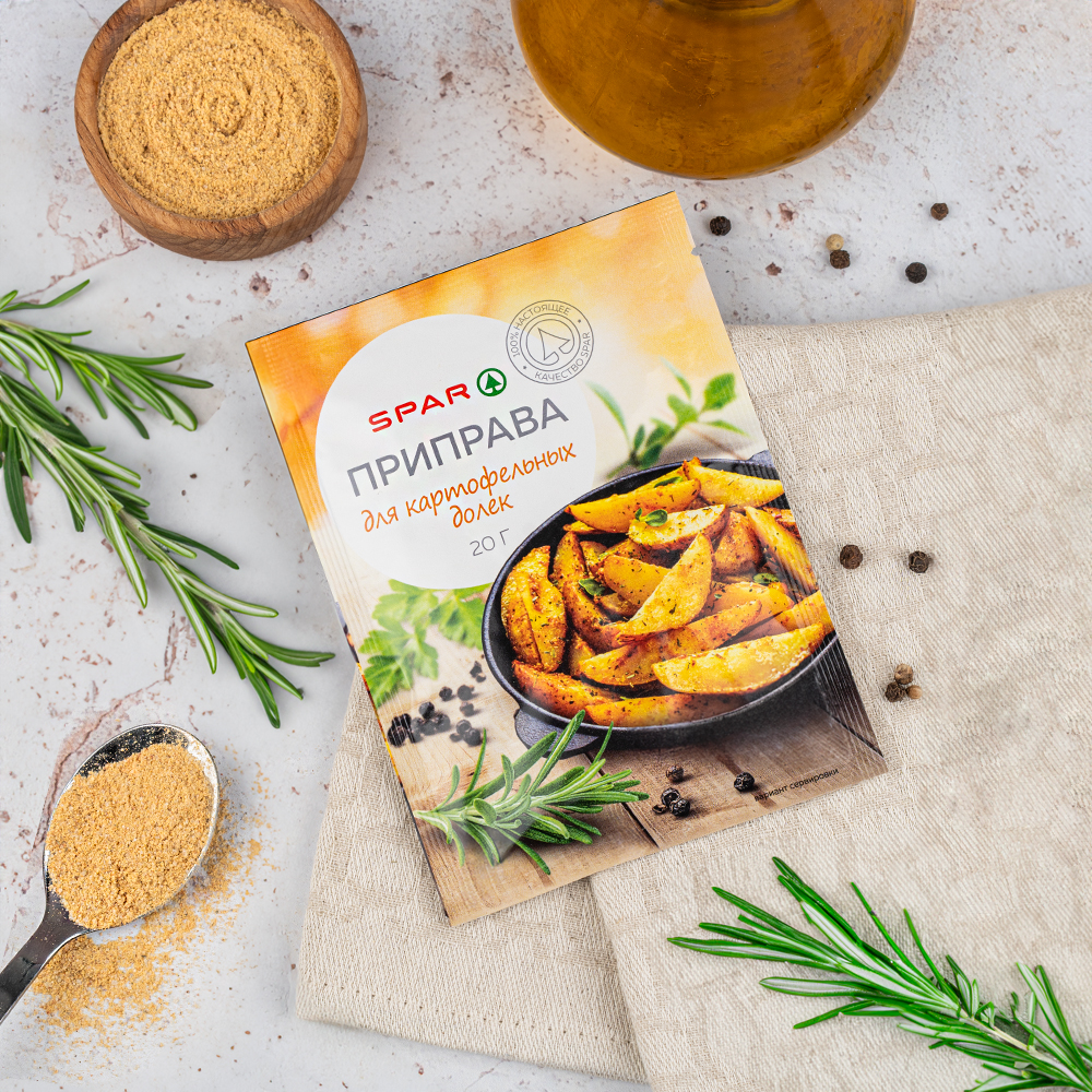 Изображение товара Приправа SPAR для Картофельных Долек 20г