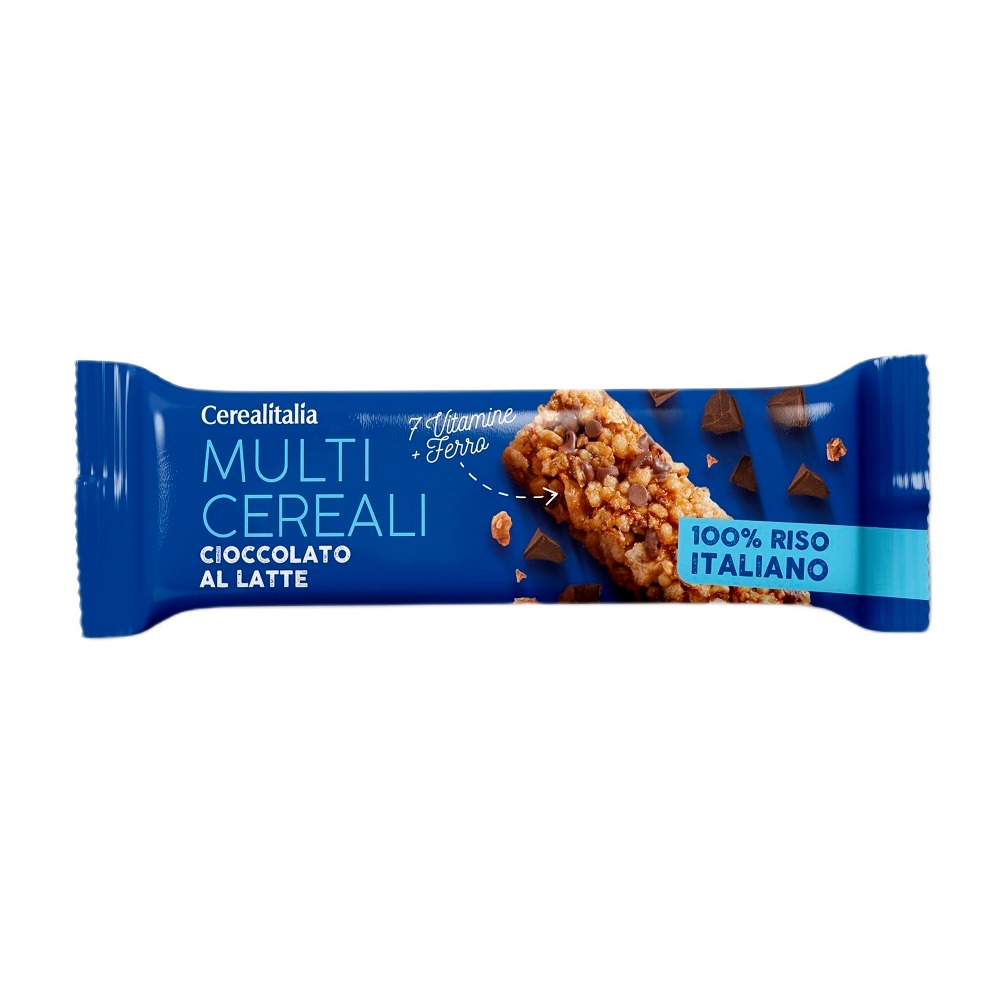 Изображение товара Батончик Cerealitalia Злаковый с Молочным Шоколадом 21г