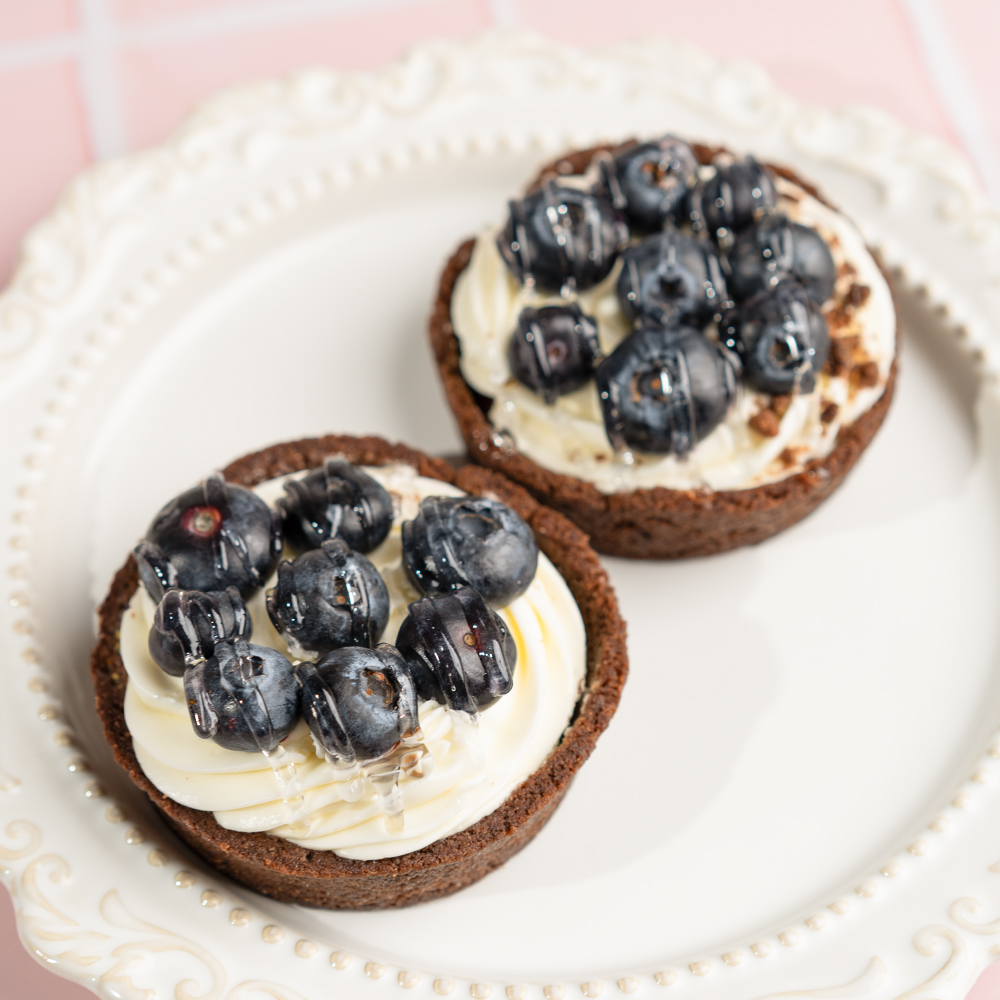 Изображение товара Пирожное Бретон с ягодами голубики 0.2 кг | ПЕКАРНЯ SPAR