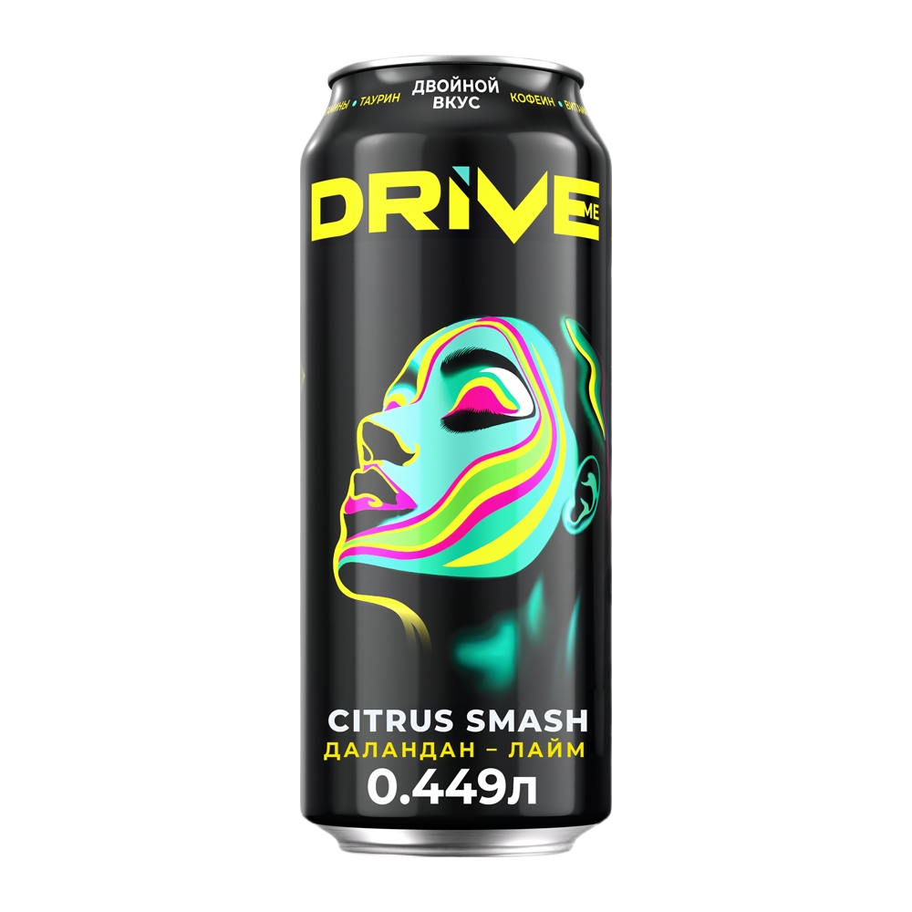 Изображение товара Напиток Тонизирующий Drive Me Citrus Smash 0,449л