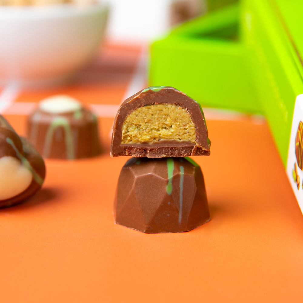 Изображение товара Набор Конфет Bolci Dubai с Фисташкой и Катаифи 96г