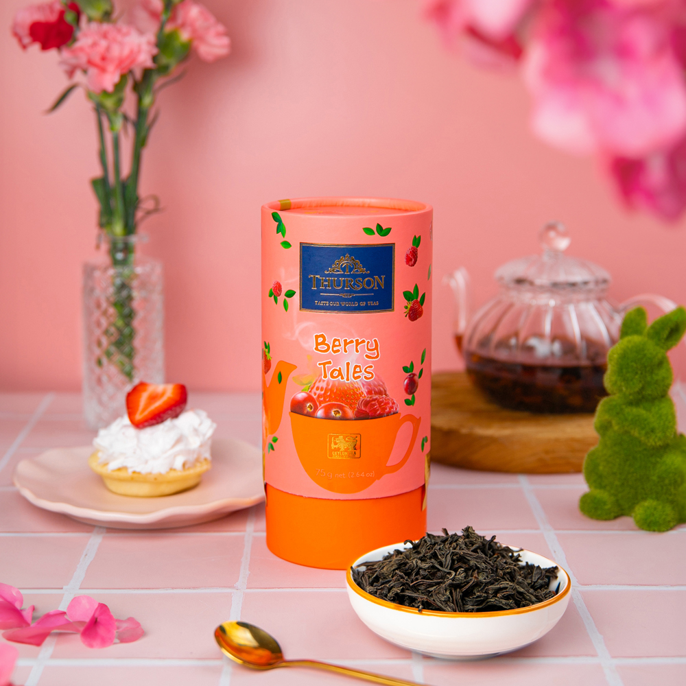 Изображение товара Чай Черный Thurson Berry Tales с Клубникой 75г