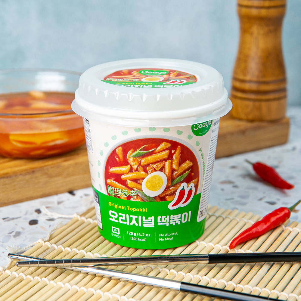 Изображение товара Клецки Рисовые Токпокки Joayo Оригинальный Вкус 120г